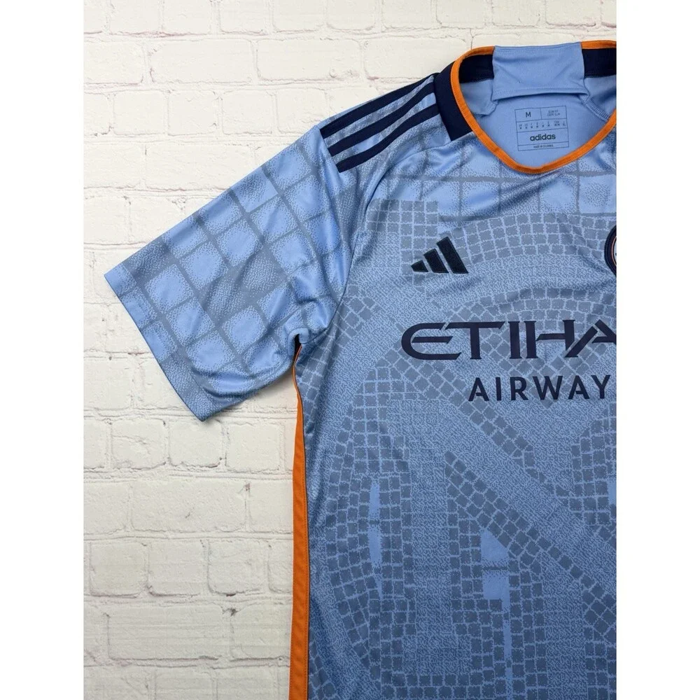 $150 adidas New York City Football Club Authentic Soccer Jersey - Men’s Medium